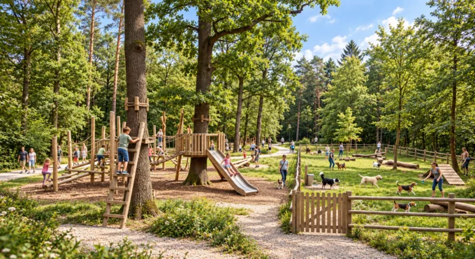 Javni gozdni park pri pokopališču