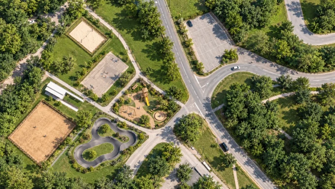 Pumptrack in otroško igrišče Golnik